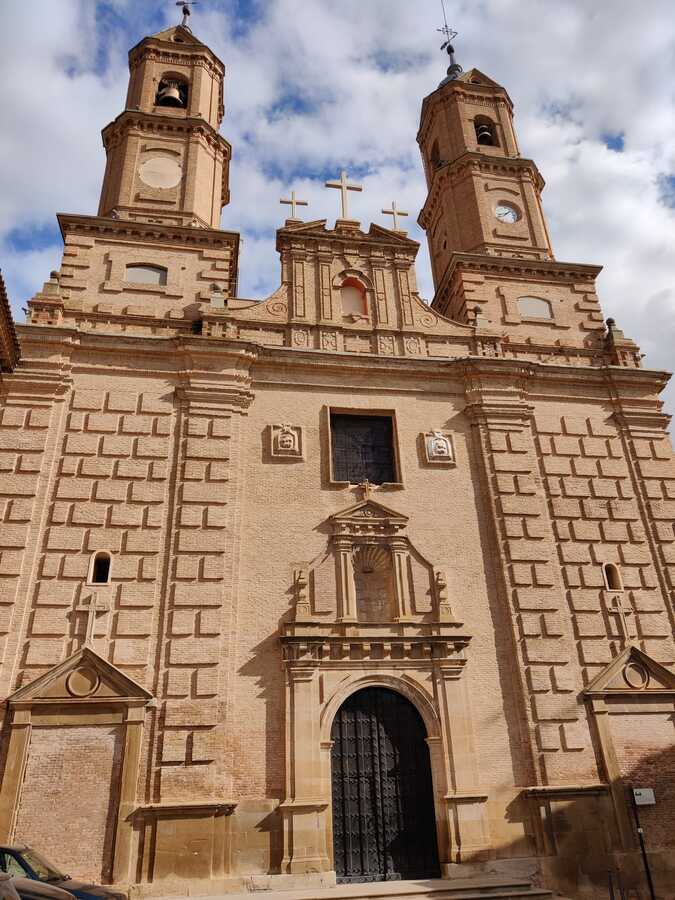 Iglesia de San miguel en corella navarra
